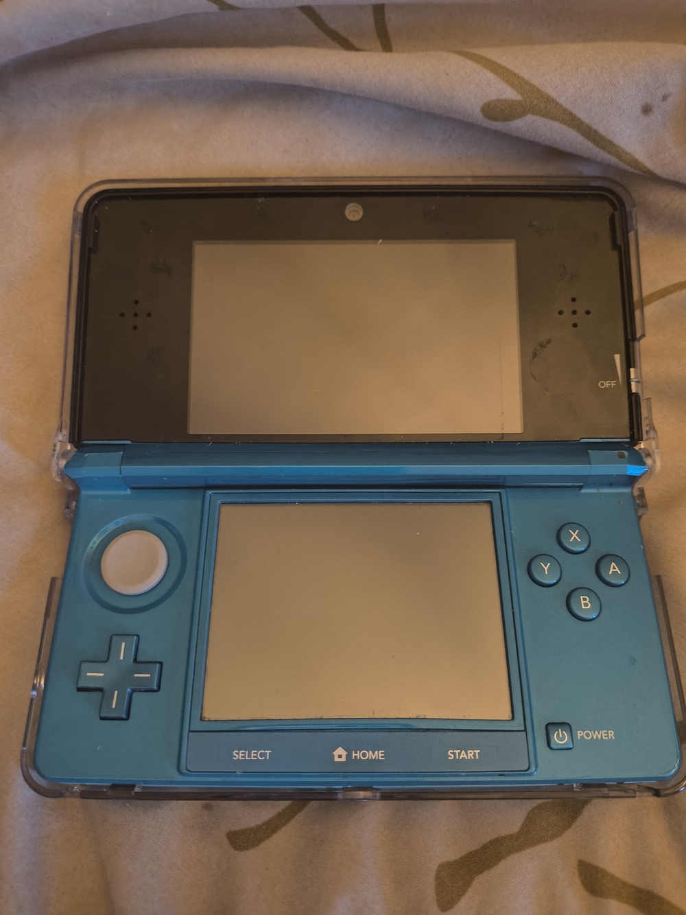 Nintendo Dual-Screen Handheld Console - Teal Blue